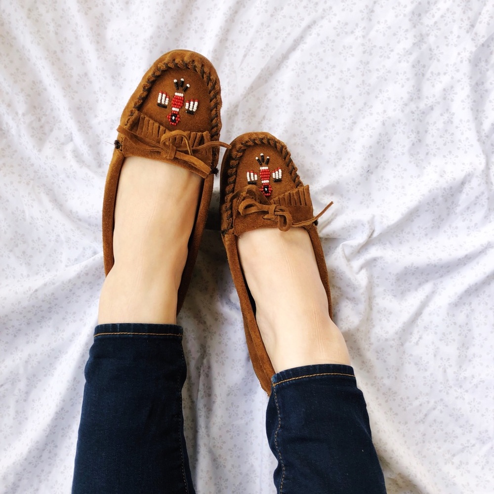 Minnetonka Thunderbird Moccasins Size 11